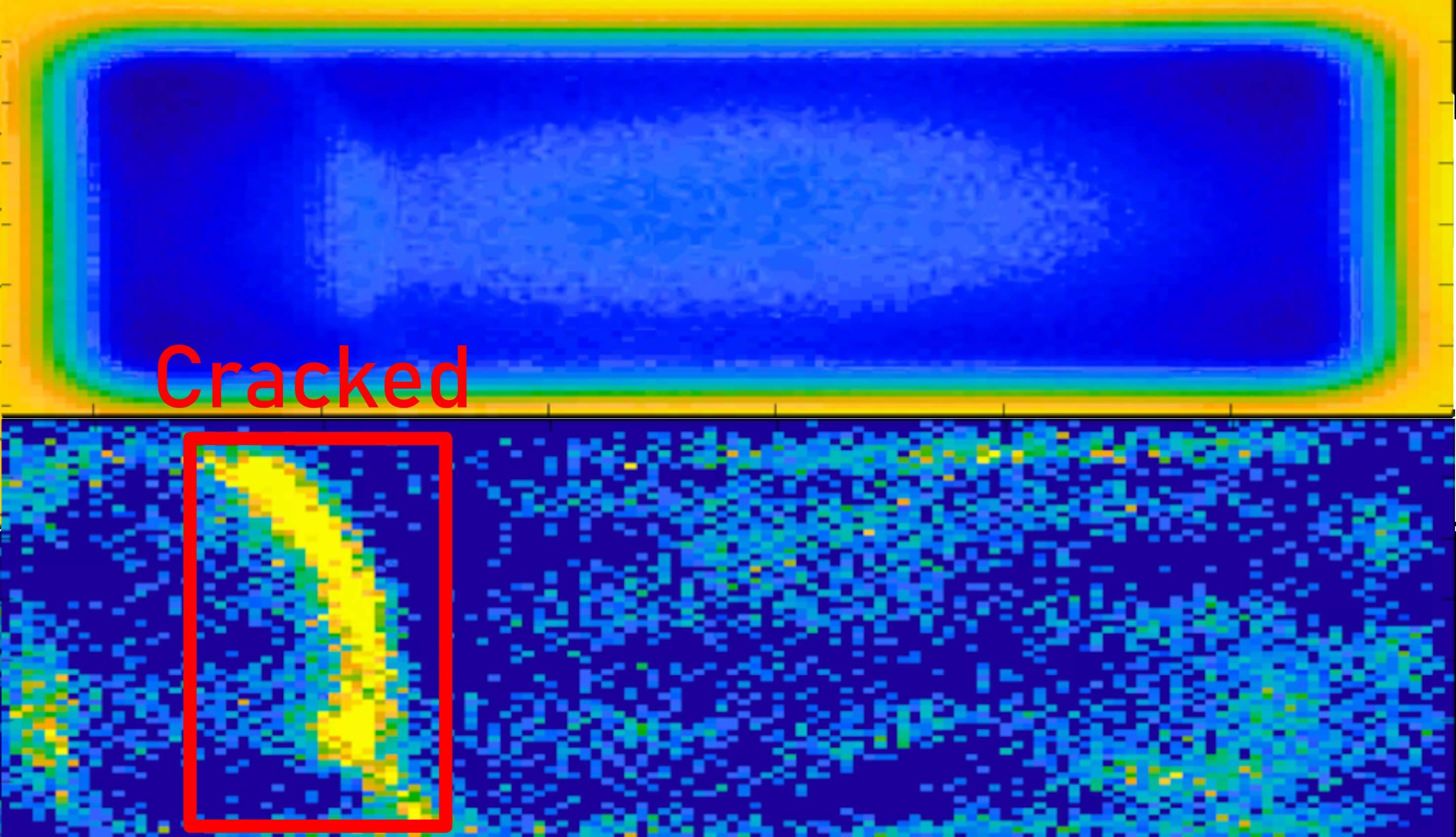 Magnetic crack detection