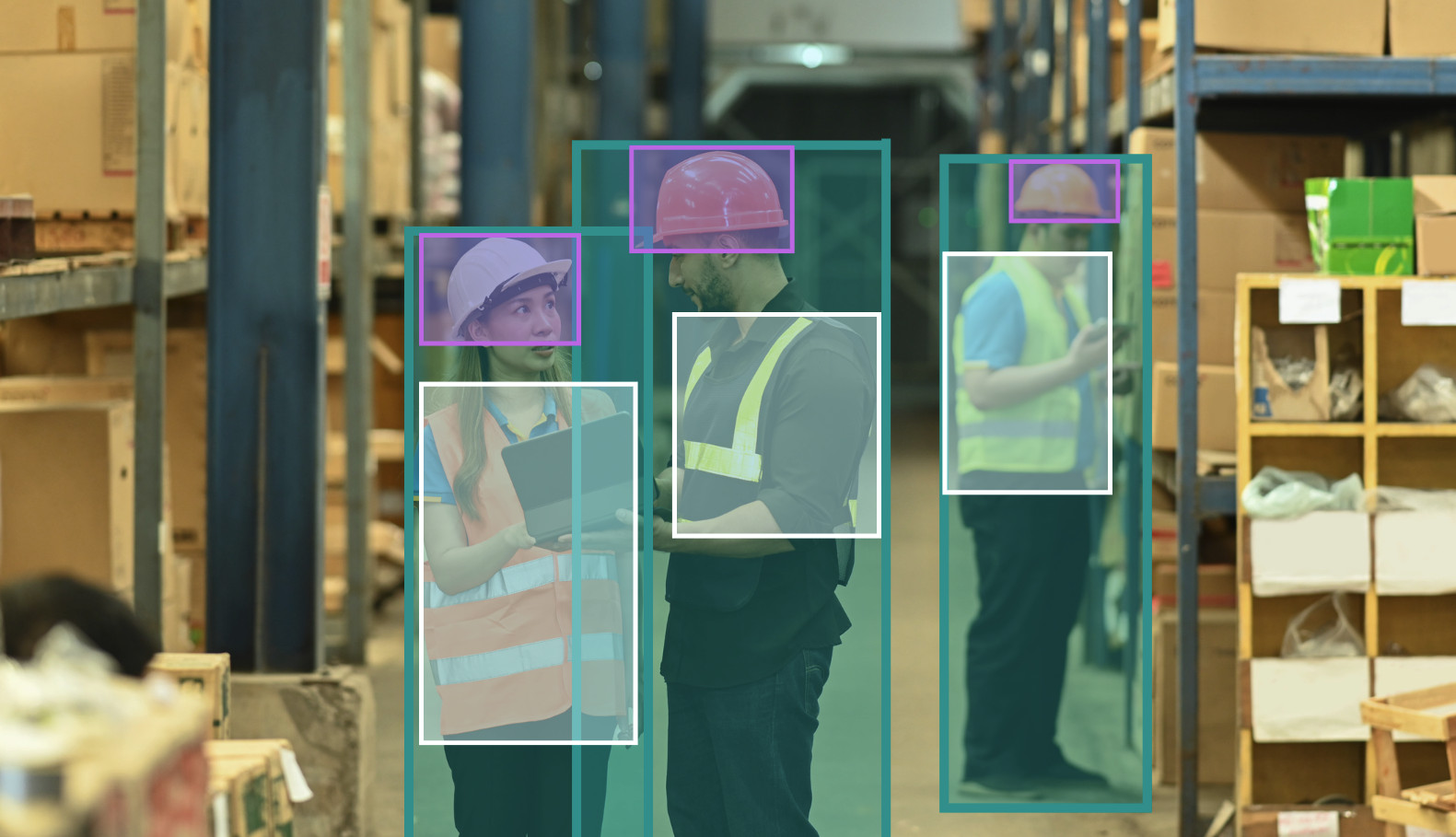 Monitoring system for checking ppe is worn